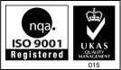ISO 9001 NQA UKAS Grey